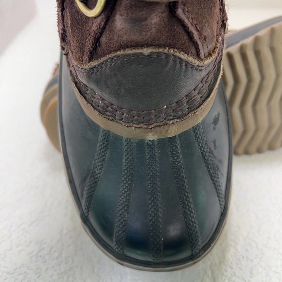 Sorel Joan of Artic suede snow boots Cattail size 8.5 - Picture 11 of 15